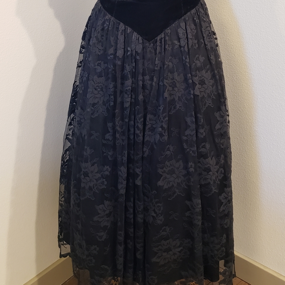 1980's Vintage Dress Scott Mcclintock - Picture 9 of 13